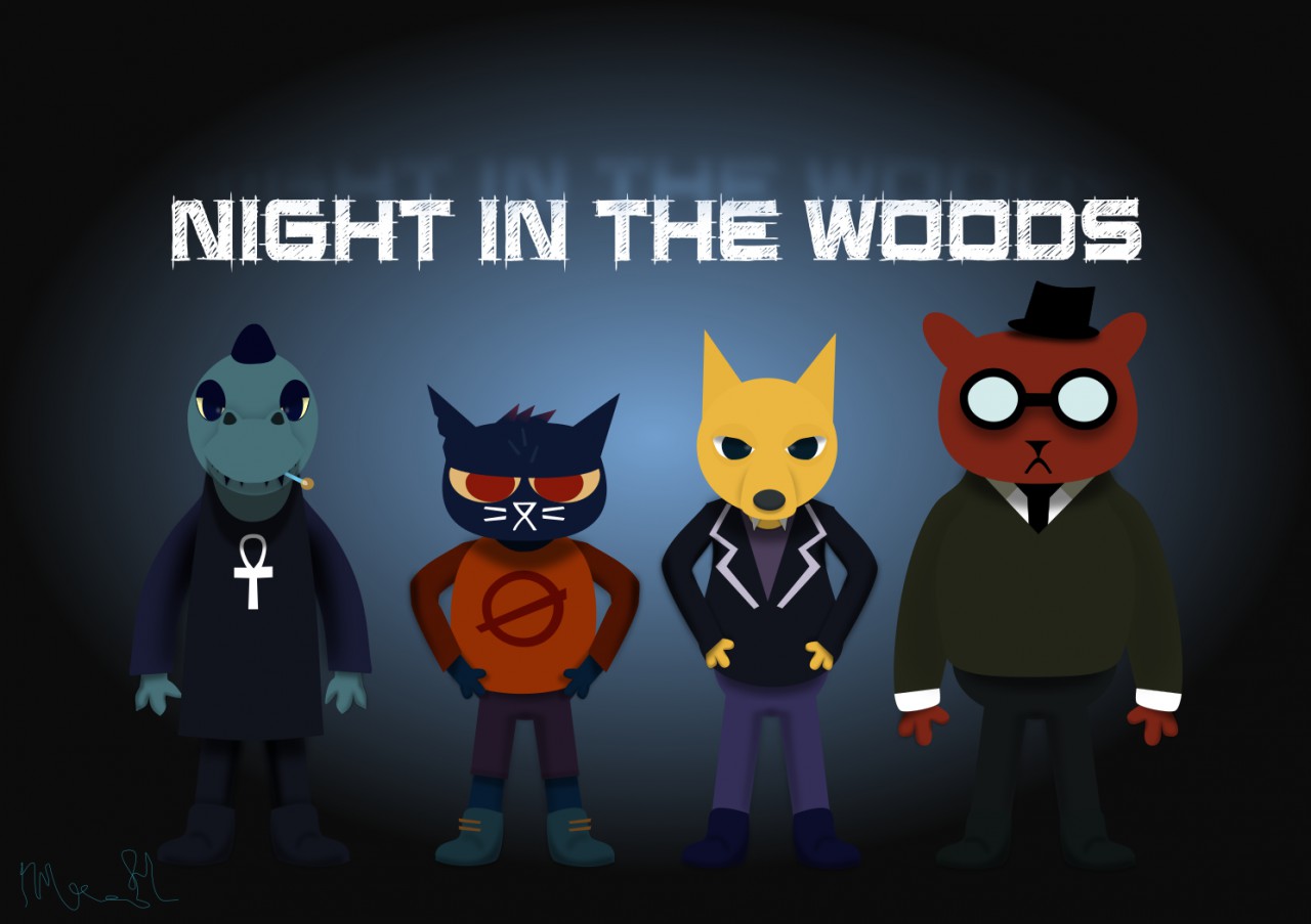 Night In The Woods - Band Practice! by MouseyJoey -- Fur Affinity [dot] net