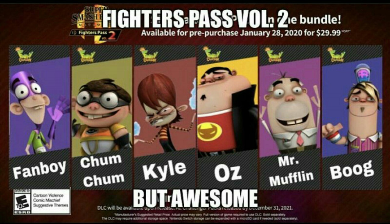 The SSBU fighter pasa 2 has leaked by Mr.Spagetti -- Fur Affinity