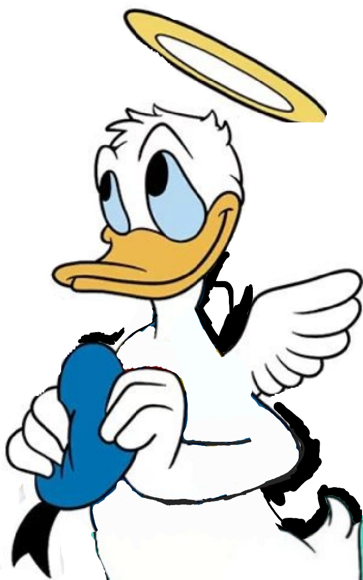 Donald Duck as a Cherub by MrCleveland -- Fur Affinity [dot] net