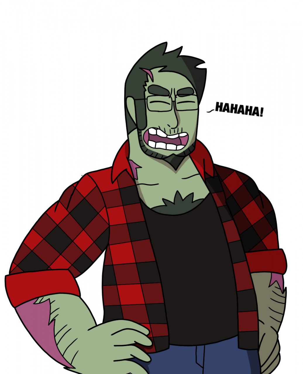 The zomdad is happy by MrDL -- Fur Affinity [dot] net