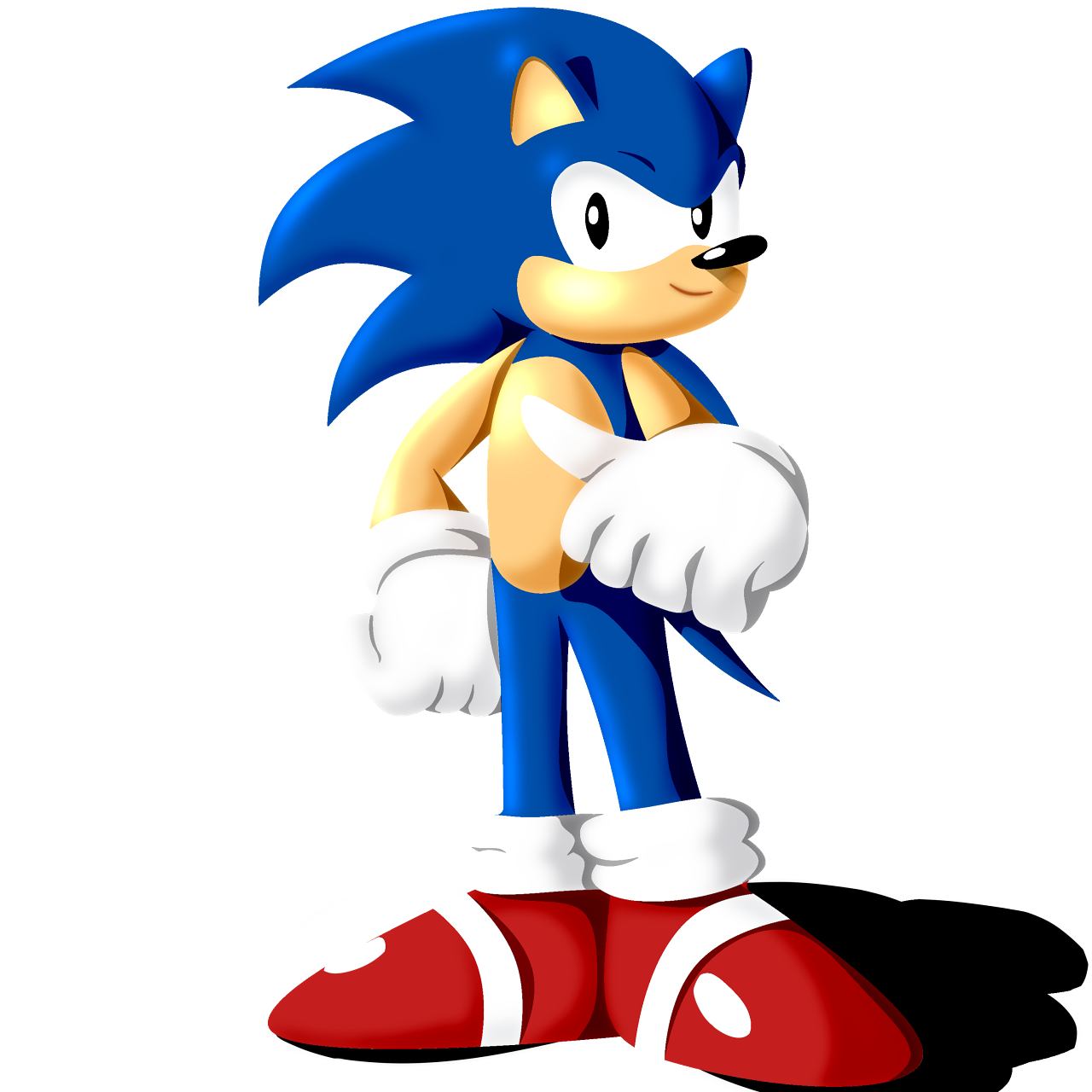 Lixes on X: Classic Sonic and Modern Sonic Transparent Classic Sonic -   Modern Sonic -    / X