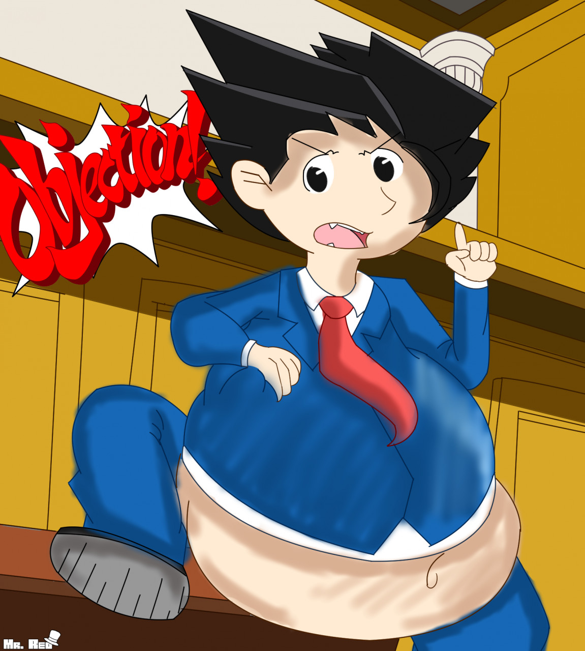 How to ruin Ace Attorney 101 by MrRedFuzzWuzz -- Fur Affinity [dot] net