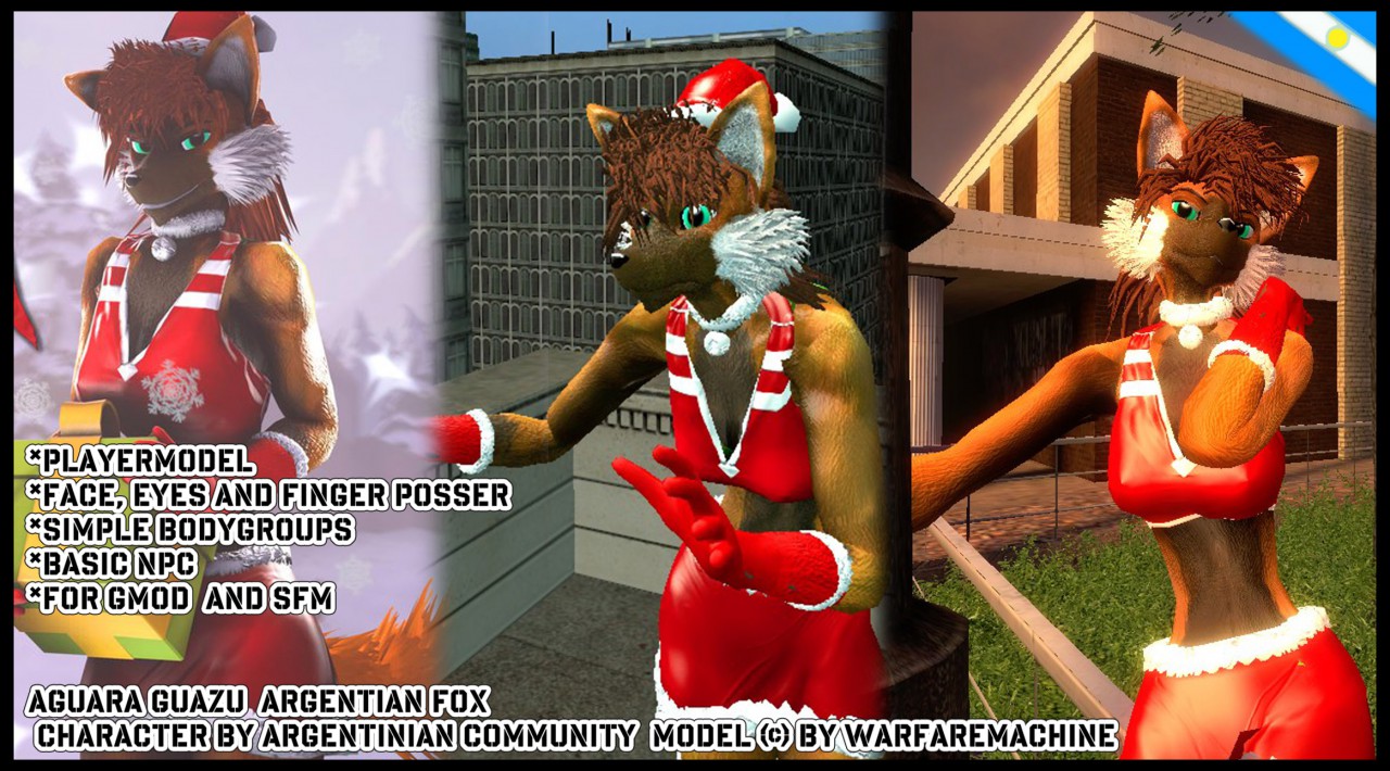 Furry Gmod-SFM model Download -Aguara- by Mrwarfaremachine -- Fur Affinity  [dot] net