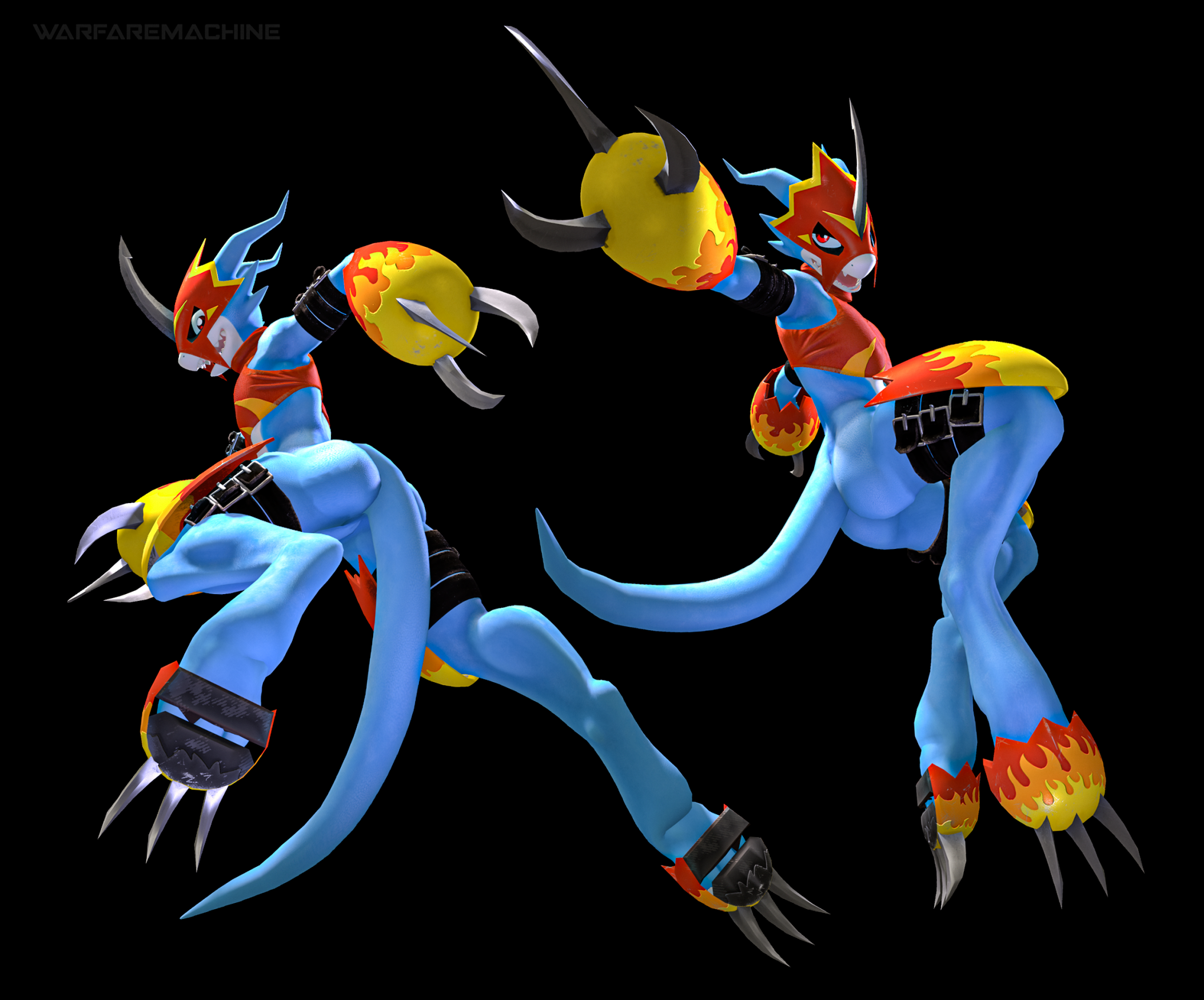 FLAMEDRAMON Patreon Model Release