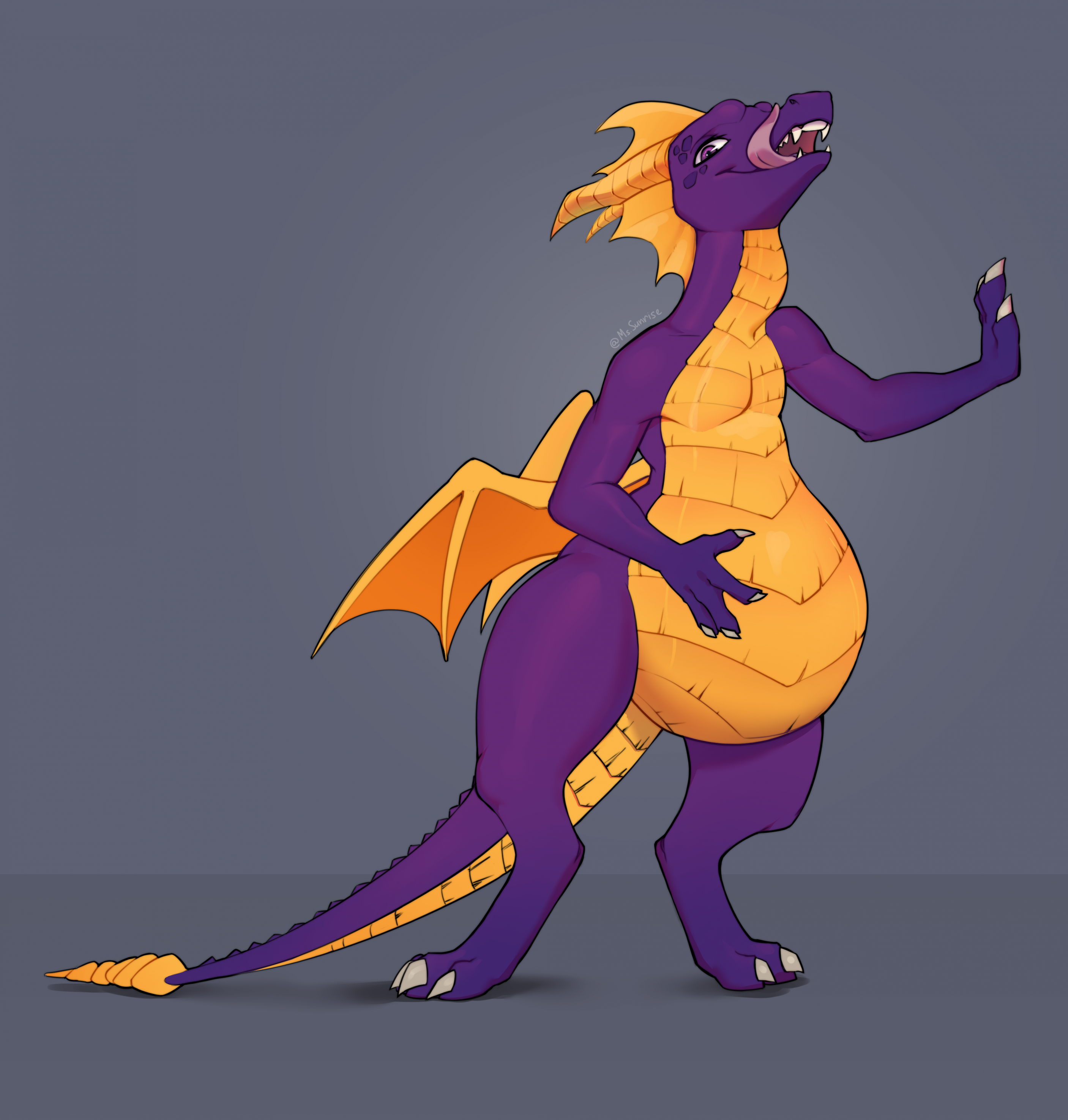 Fan Art - Rule 63 Spyro — Weasyl