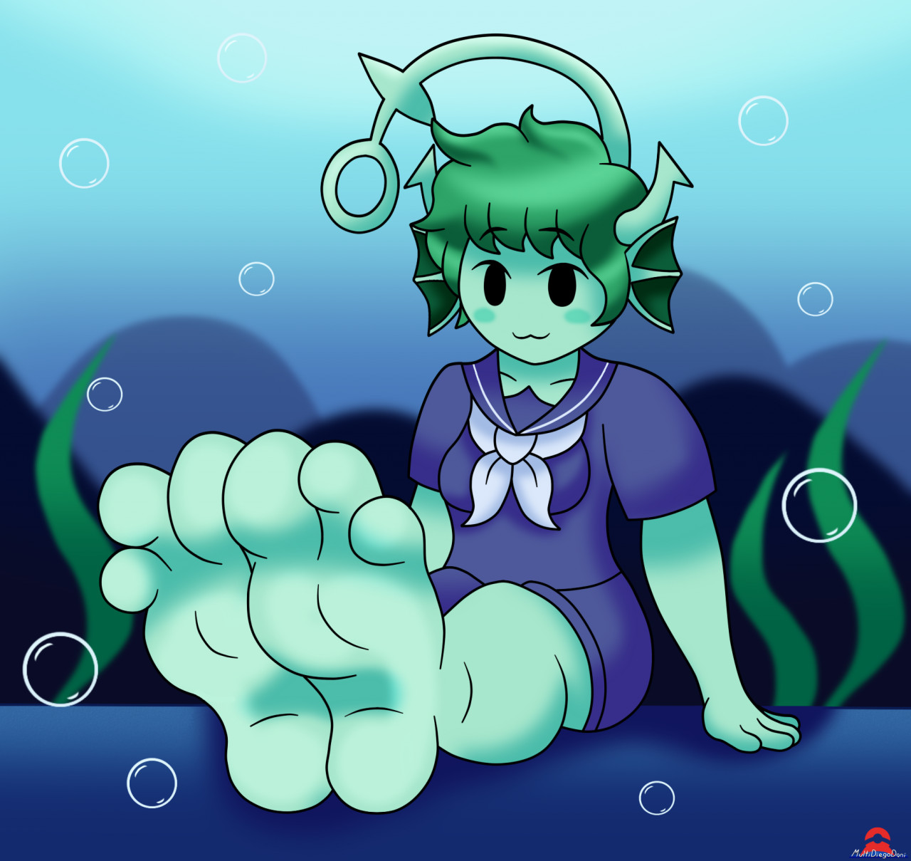 Underwater Soles by MultiDiegoDani -- Fur Affinity [dot] net