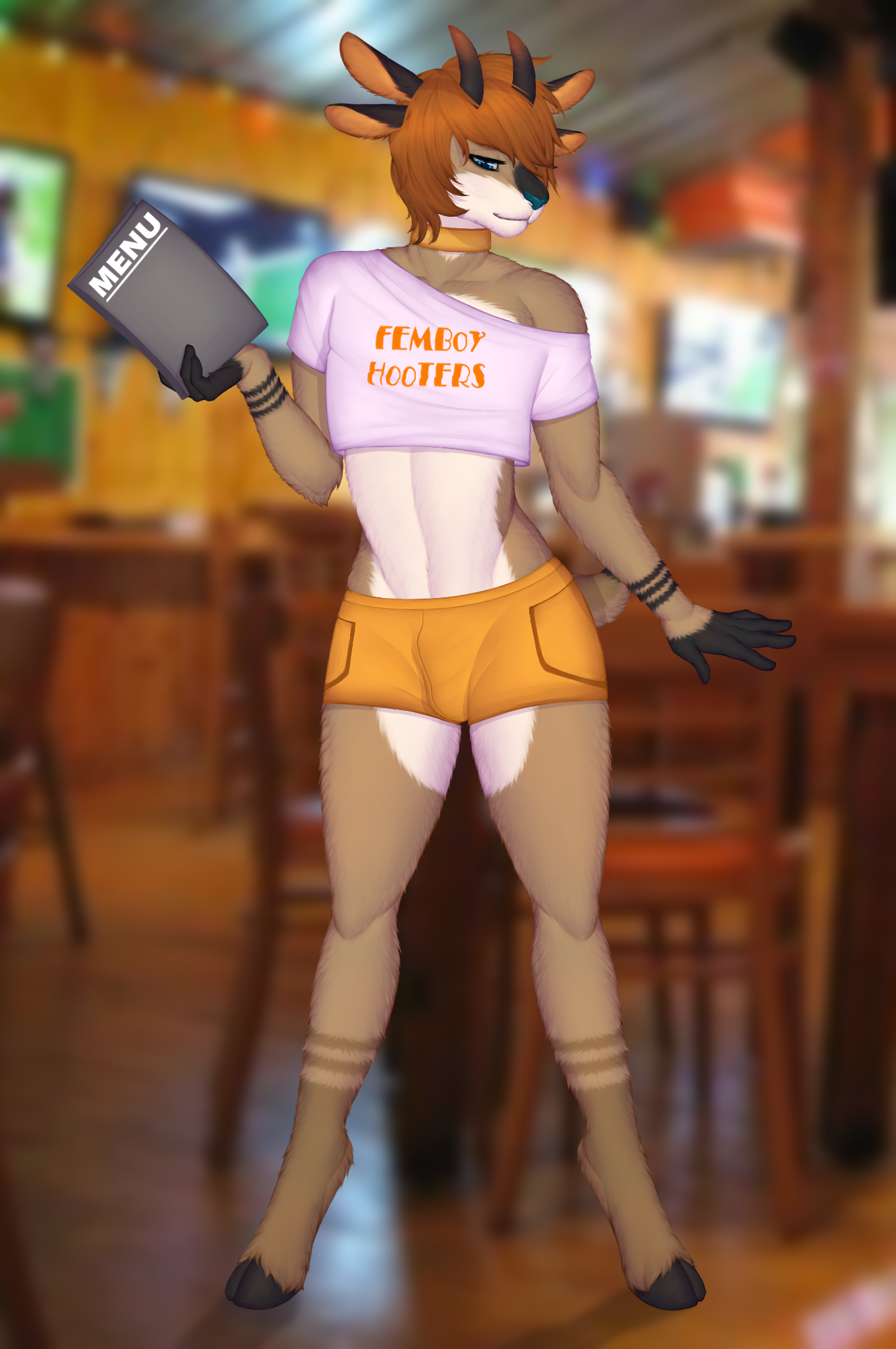 Femboi Hooters - Lunch Hours [by Rice_rage] by Murnakia -- Fur Affinity  [dot] net