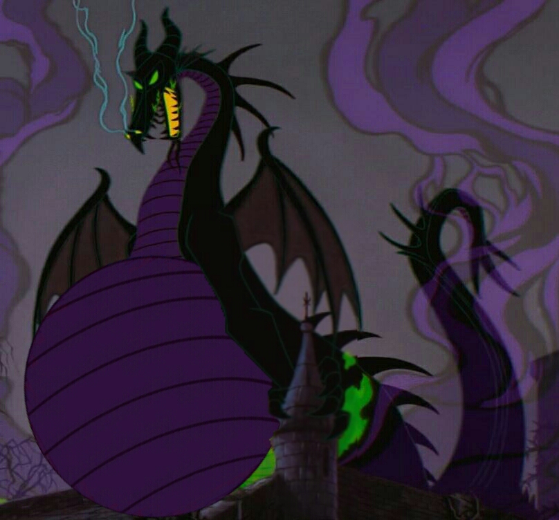 maleficent dragon transformation gif