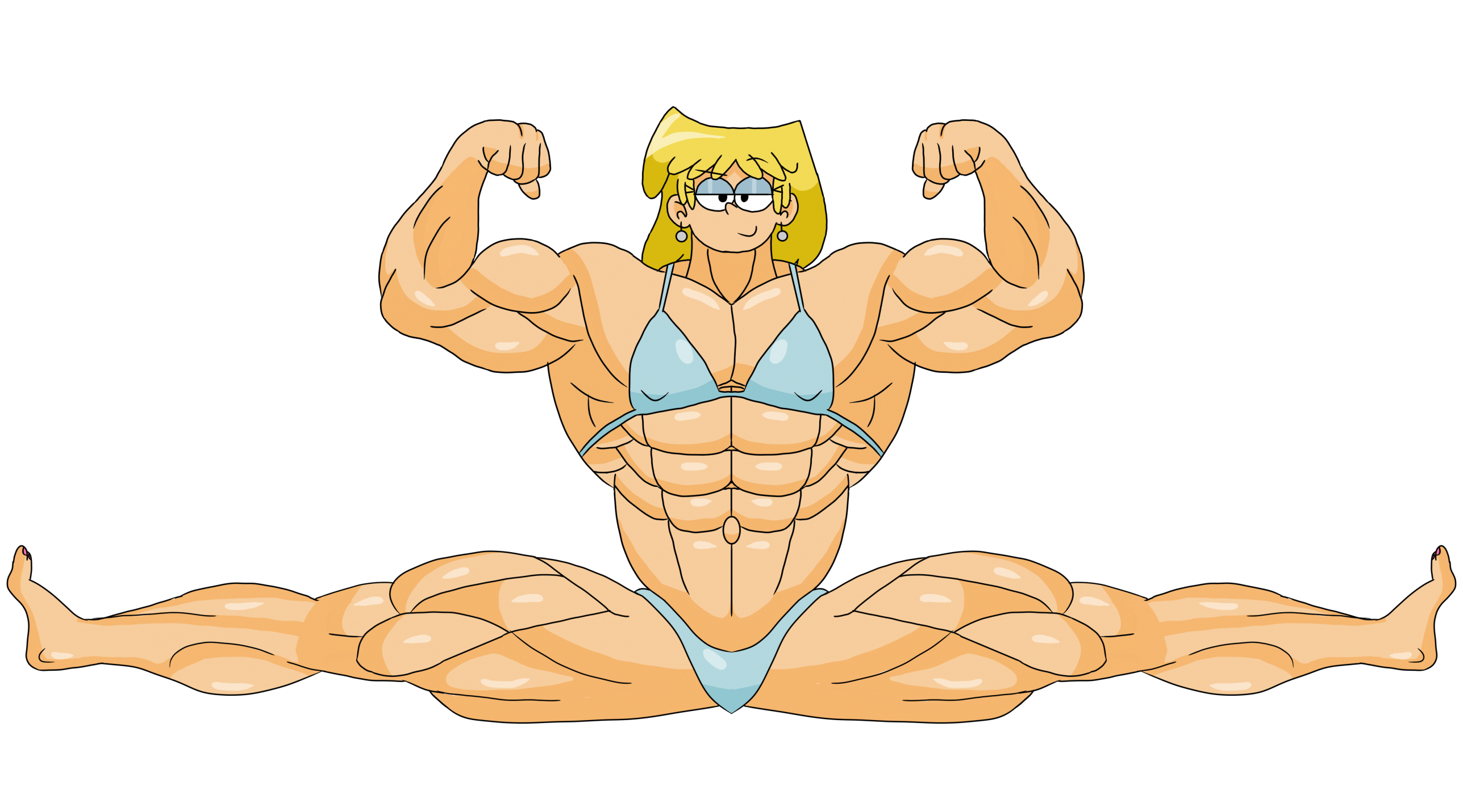 Muscular Lori Loud at her sexiest by MuscleMinniefan91 -- Fur Affinity  [dot] net