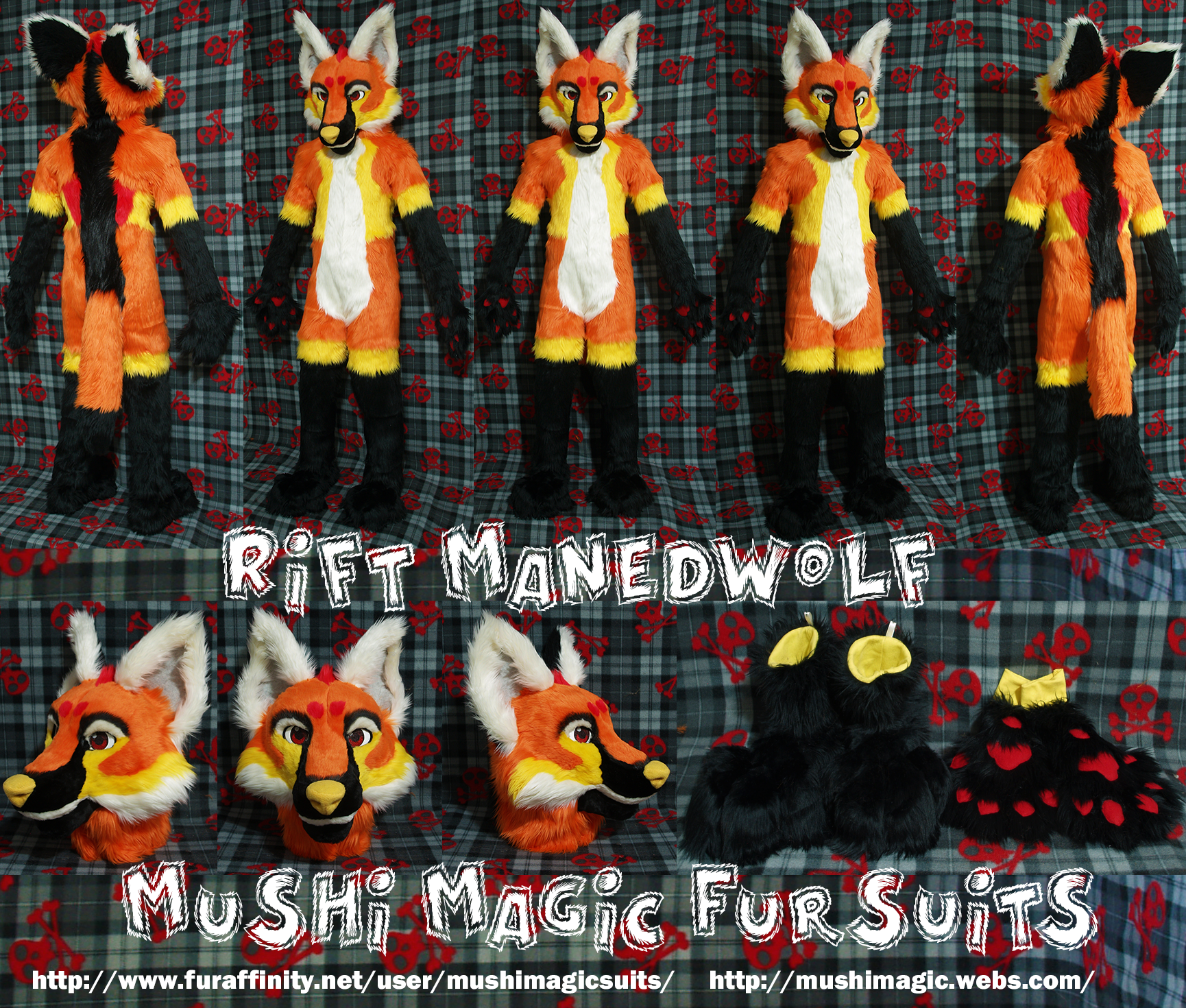 Maned Wolf Mask by NetherDen -- Fur Affinity [dot] net