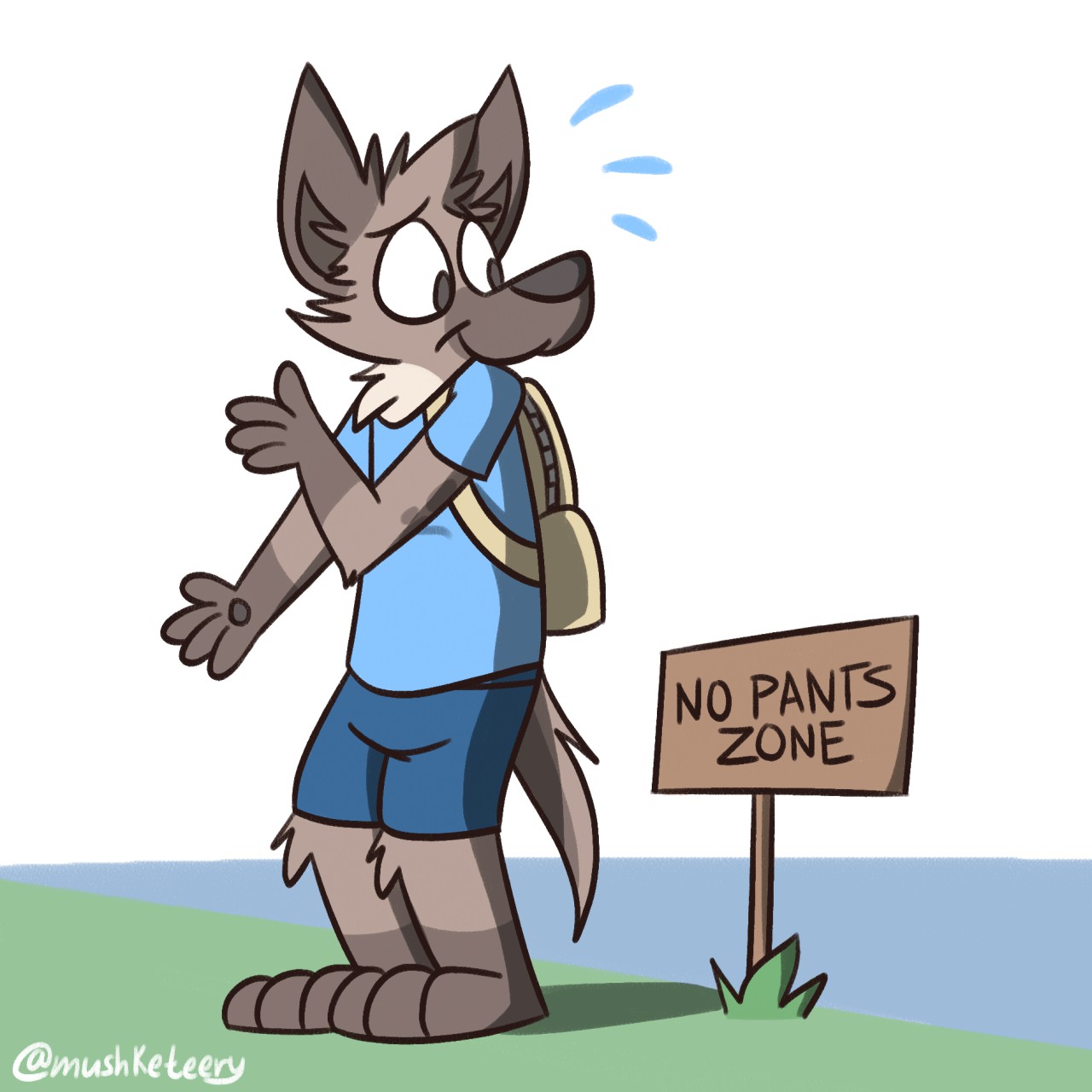 No Pants Zone by Mushketeer -- Fur Affinity [dot] net