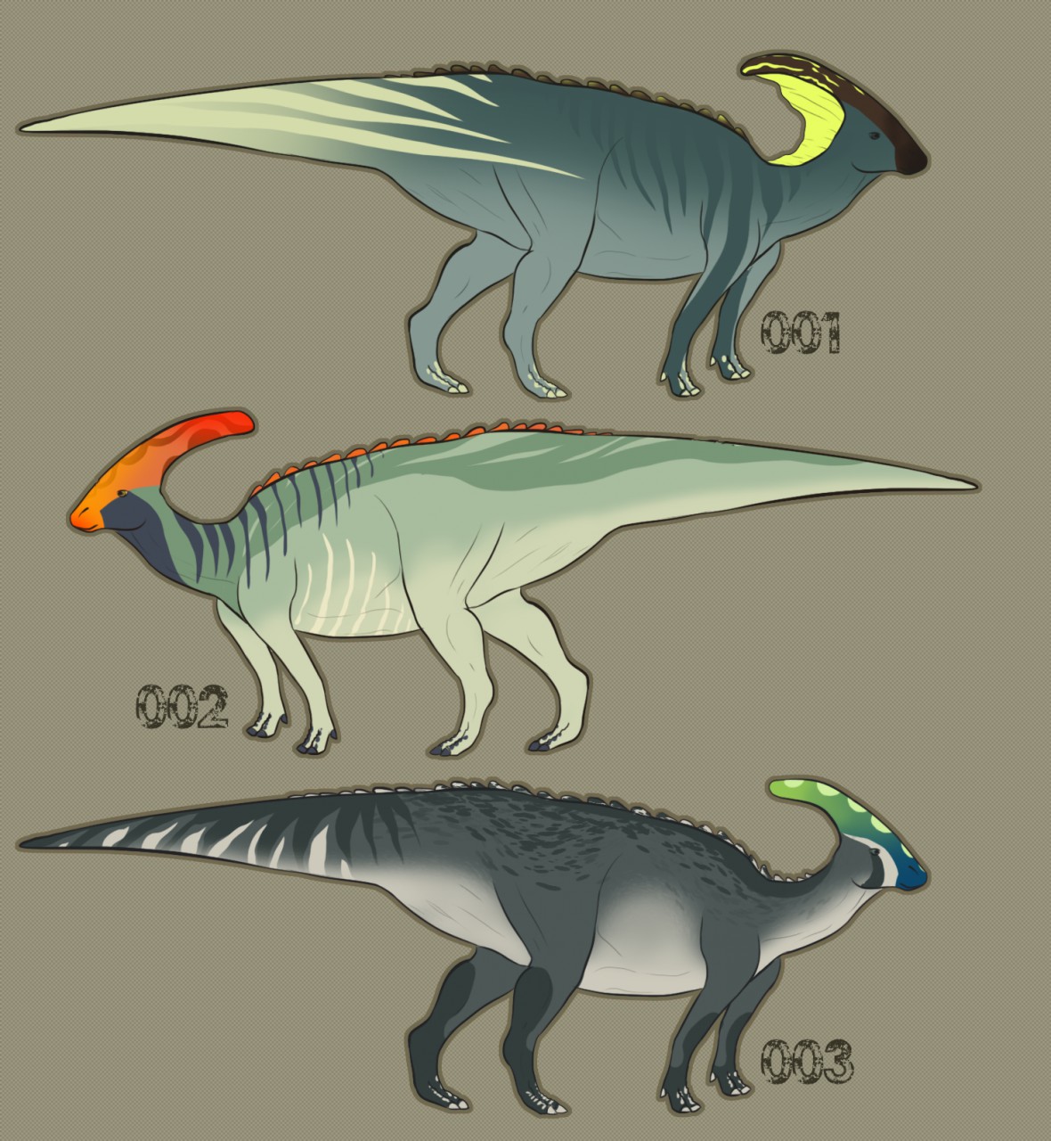 Dinosaur Adoptables 2 by mustang-heart -- Fur Affinity [dot] net