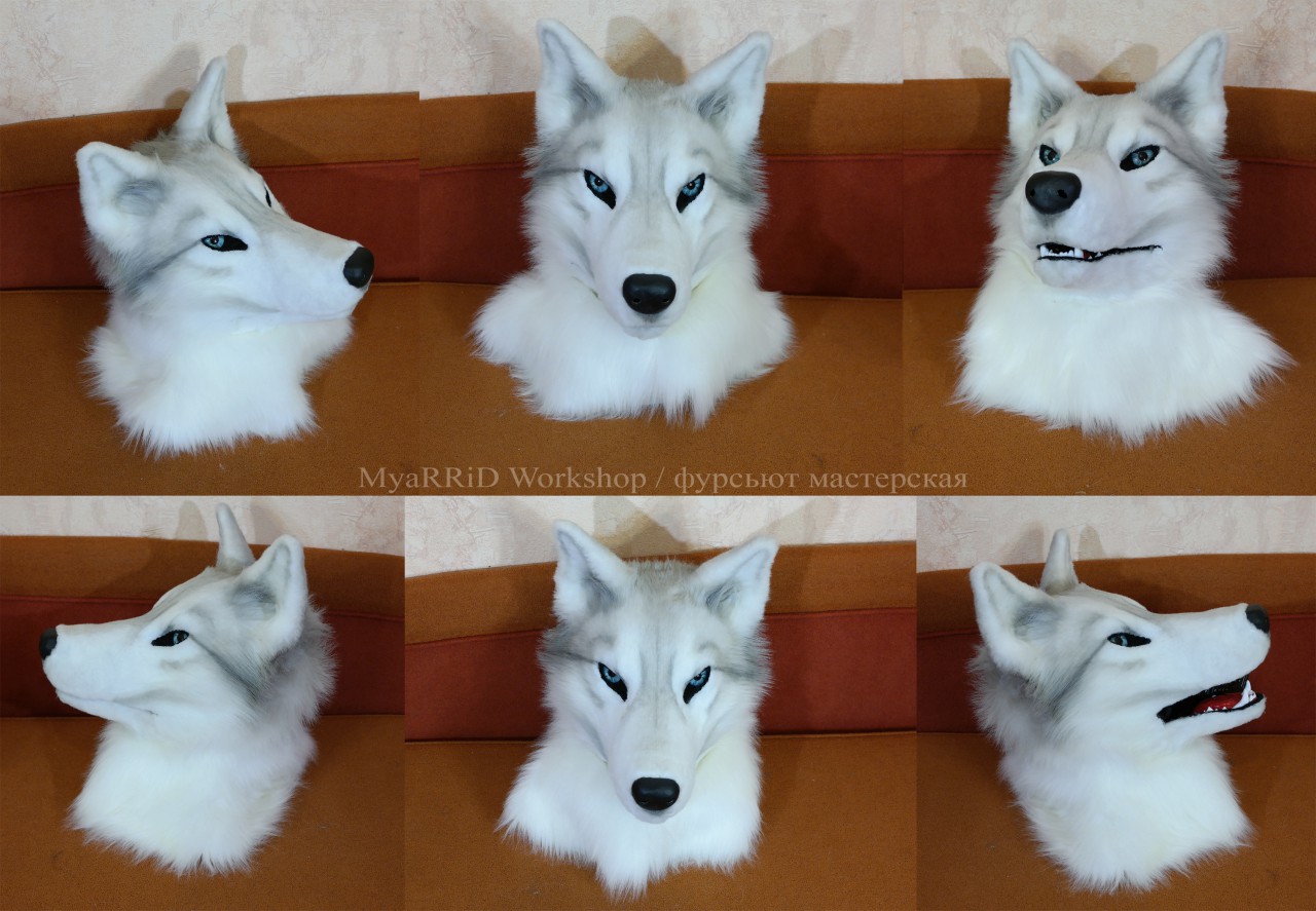 White Wolf Mask