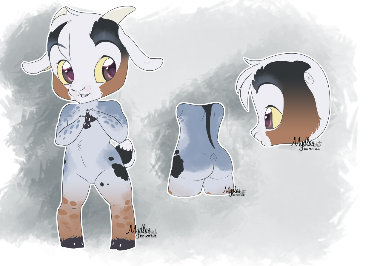 Lil anthro <b>goat</b> adoptable $9 closed by Mydlas -- Fur Affinity dot net.