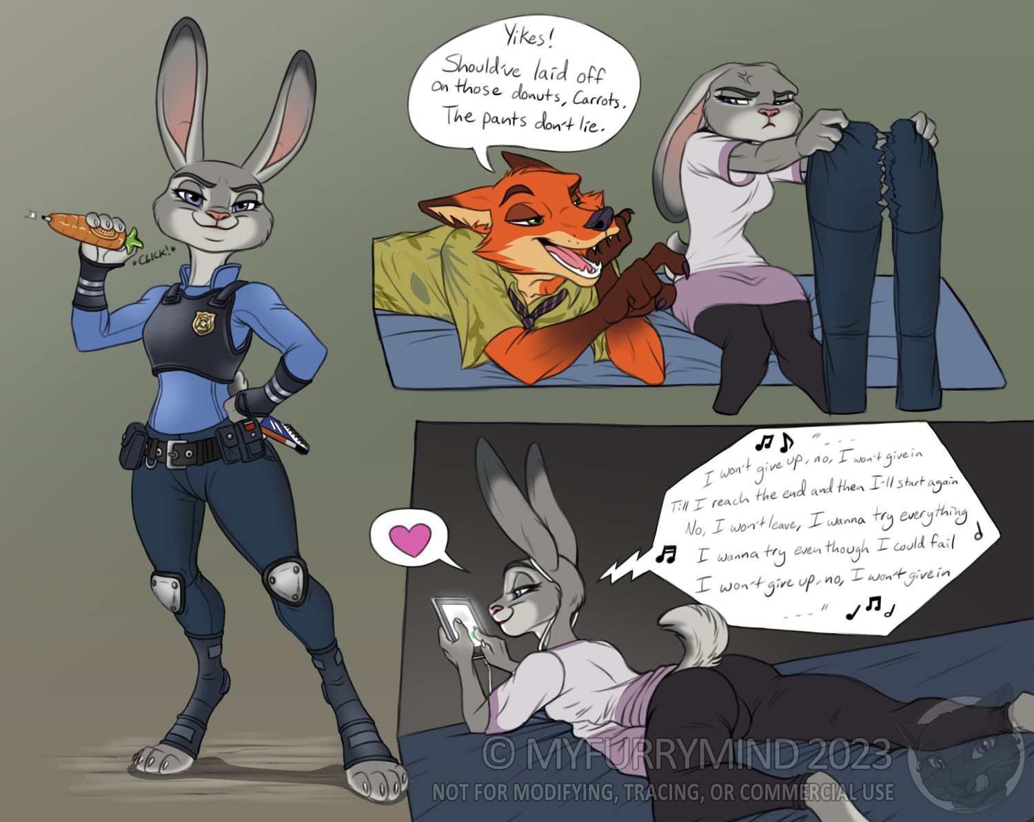 Artcrap: Judy Hopps From Zootopia by MyFantasiMind -- Fur Affinity [dot] net