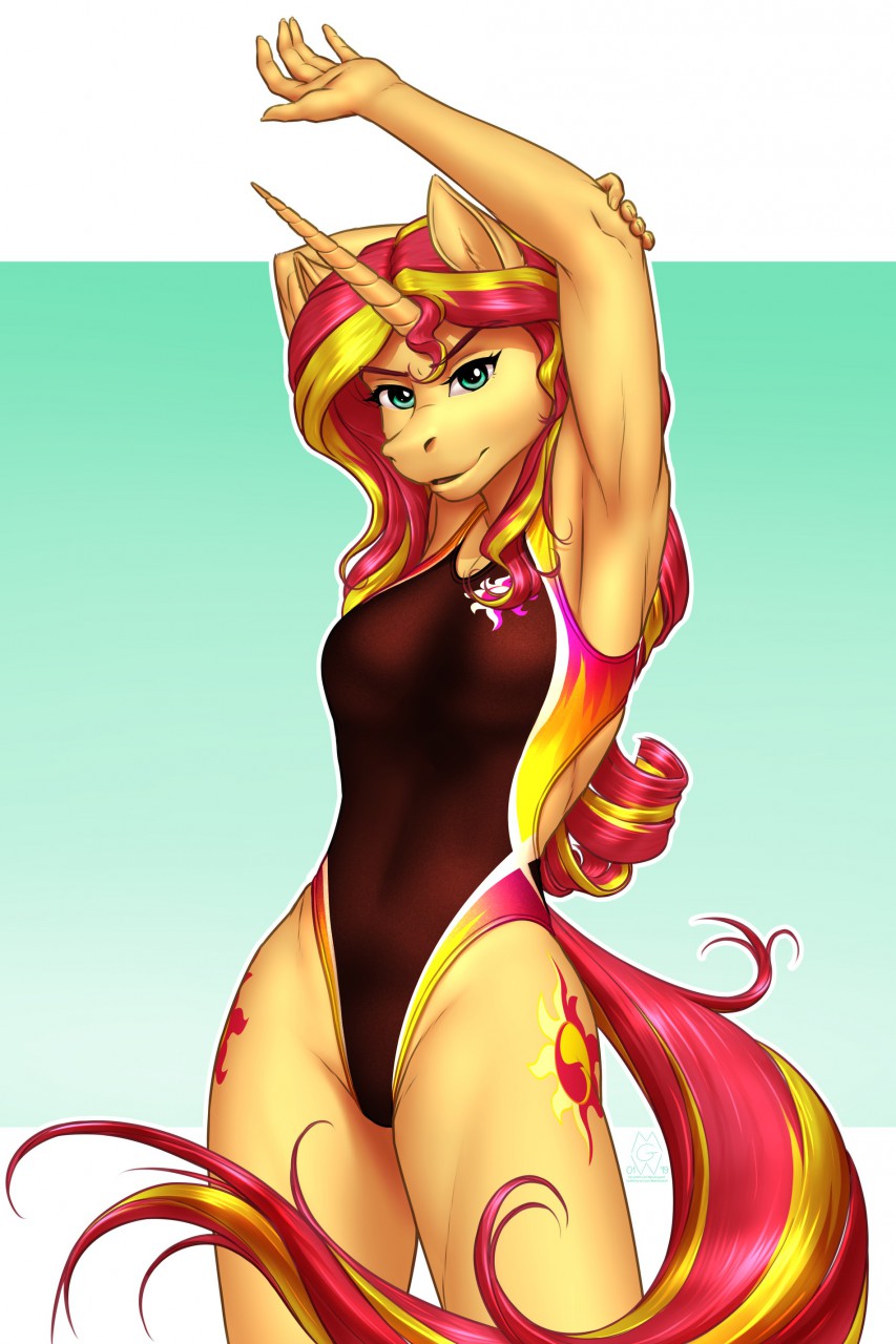 Anthro sunset shimmer