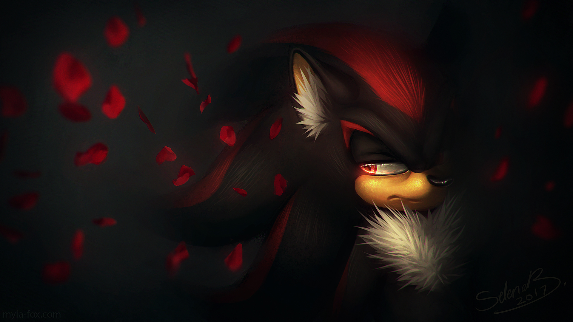 Shadow the Hedgehog Wallpaper by MylaFox -- Fur Affinity [dot] net