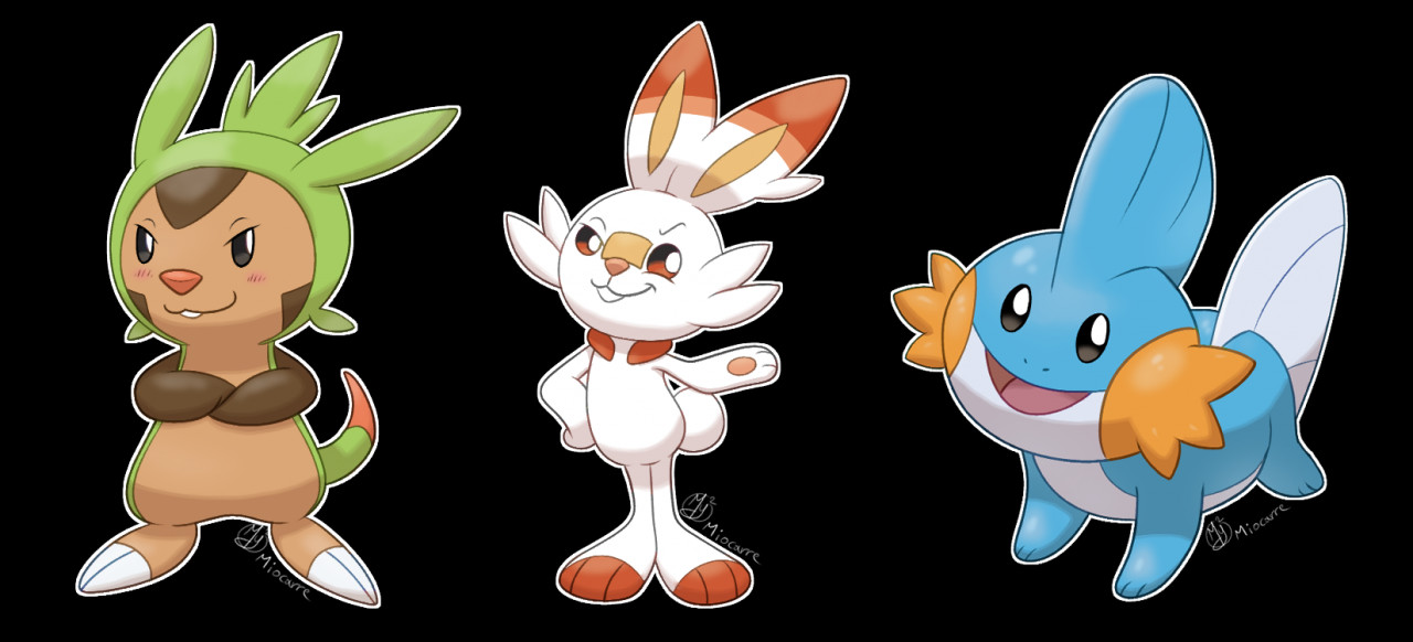 Pokemon Crossing Gen 5 Starters by Sloth-Power -- Fur Affinity [dot] net