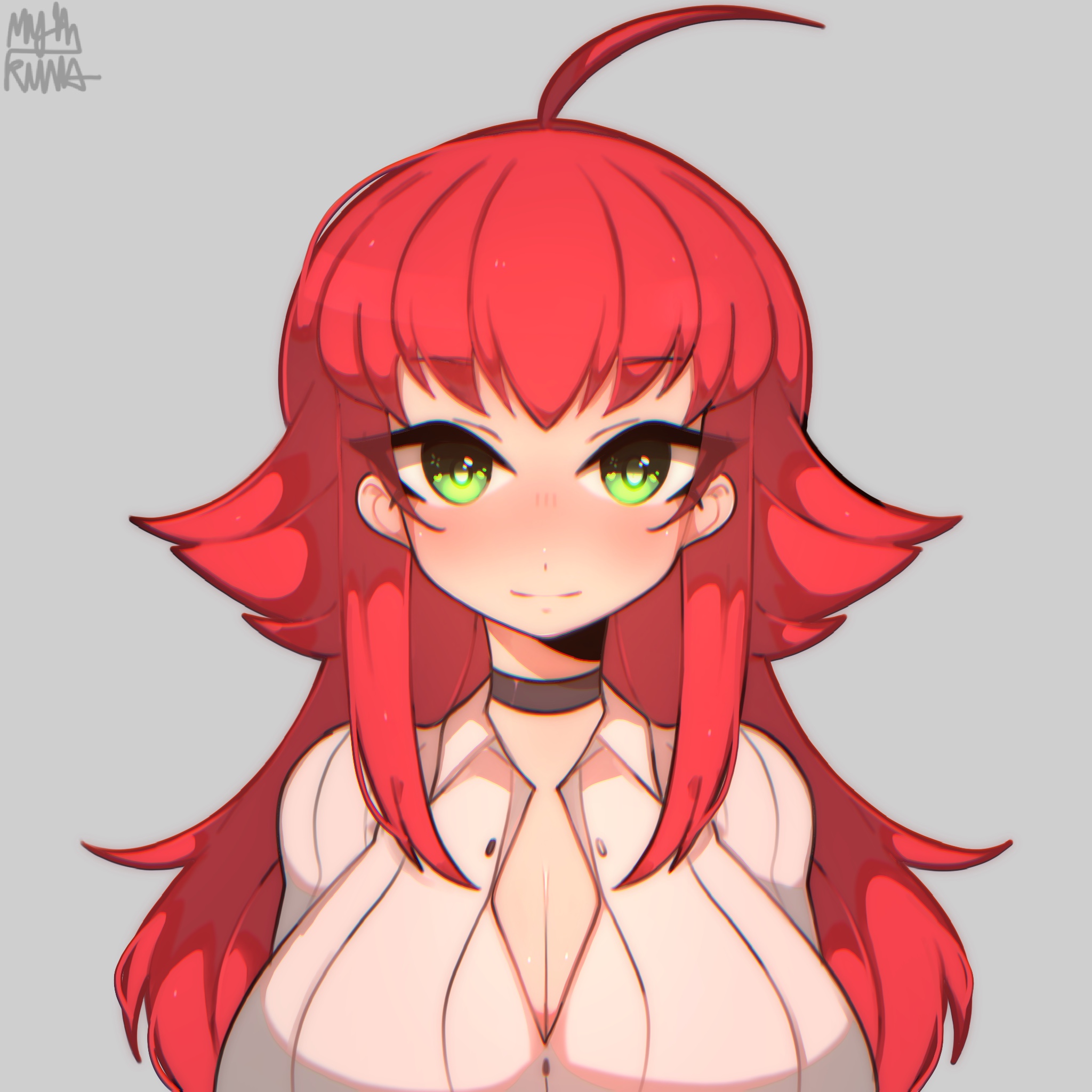 COMM] Rias Gremory icon by Mythruna -- Fur Affinity [dot] net