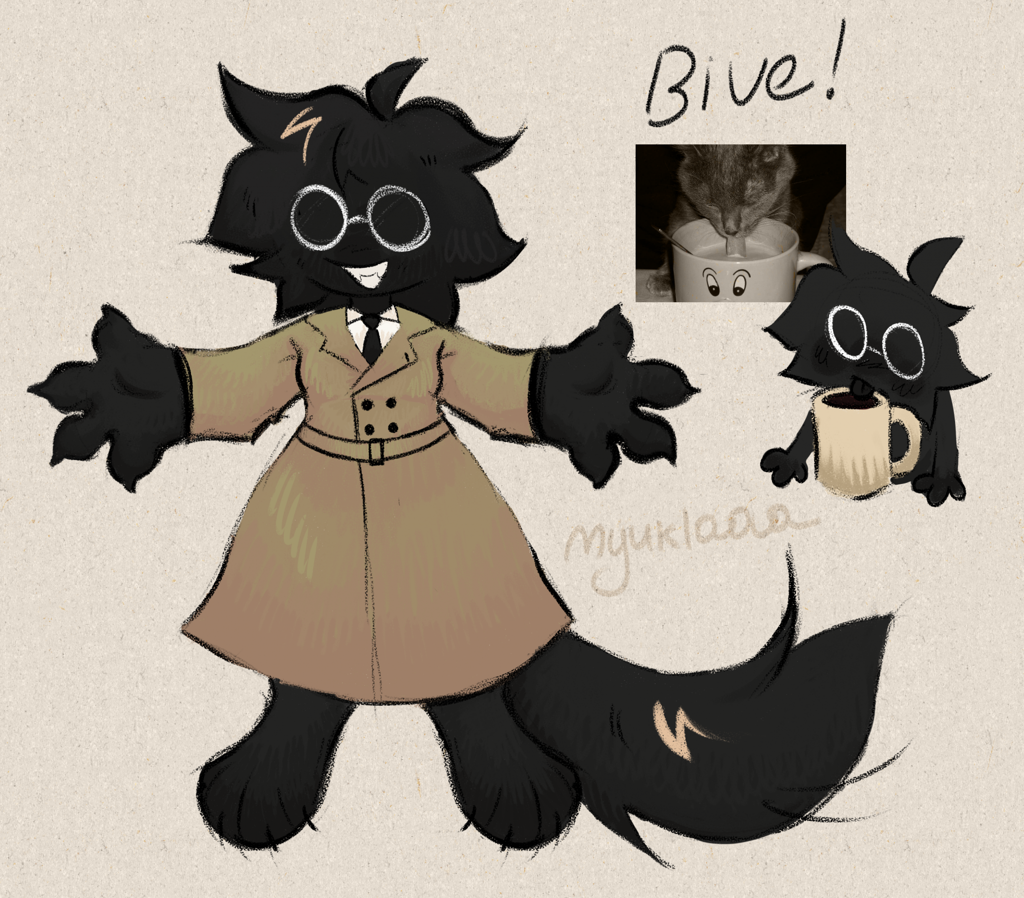 bive :3 !! by MYUKLAAA -- Fur Affinity [dot] net
