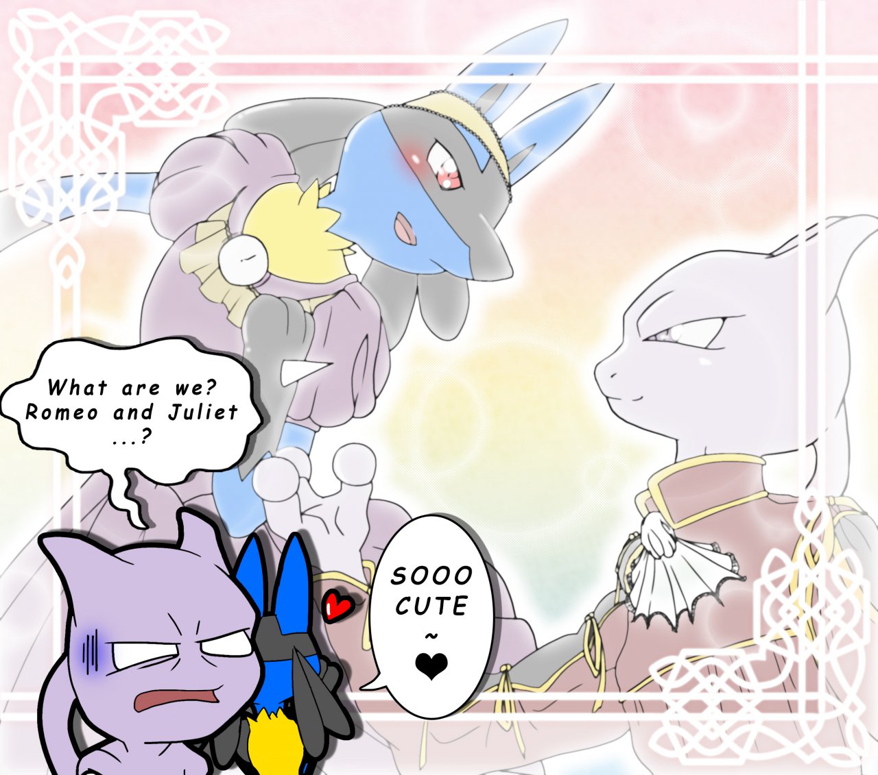mewtwo and lucario fanfiction