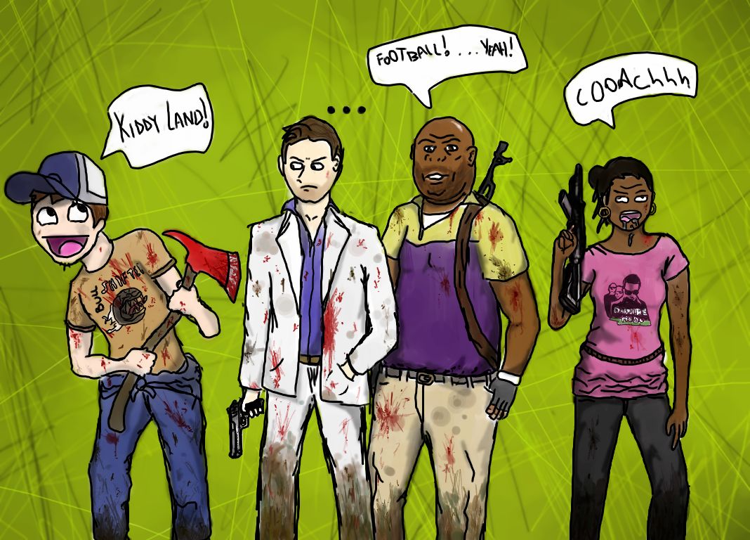 Left 4 Dead 2 Survivors by N-O-Fox667 -- Fur Affinity [dot] net