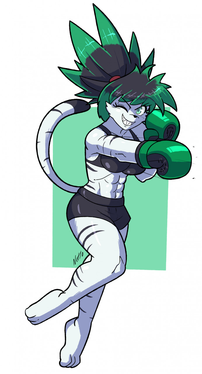 NSFW Official Fighter: Akari by N-S-F-W -- Fur Affinity [dot] net