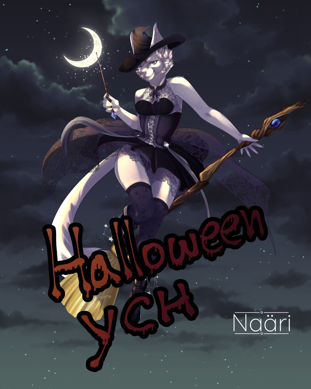 Halloween Sexy witch YCH by Naari.jpg -- Fur Affinity [dot] net