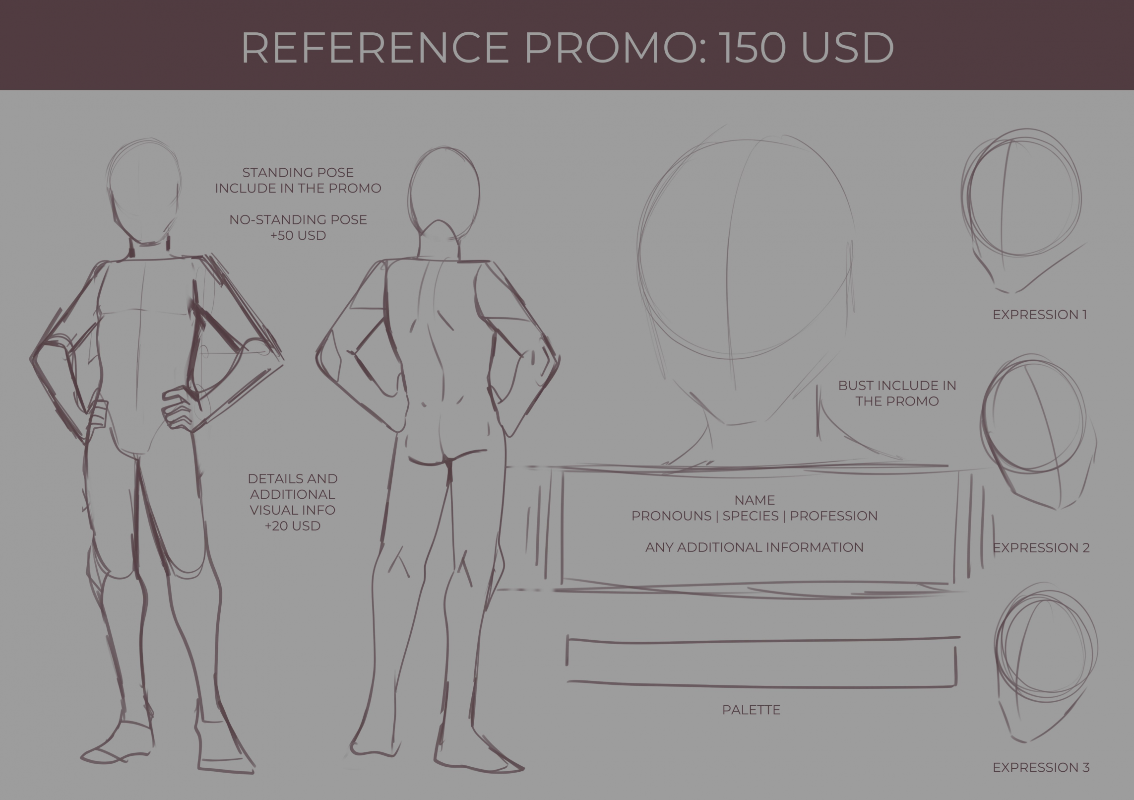 male standing pose (commission sketch) by ninjakimm | Figure drawing  reference, Body reference drawing, Drawing poses