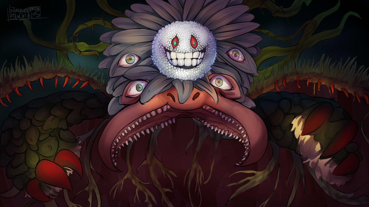 Wildertale Omega Flowey by Kenndeemiyavi by NaBitt Fur