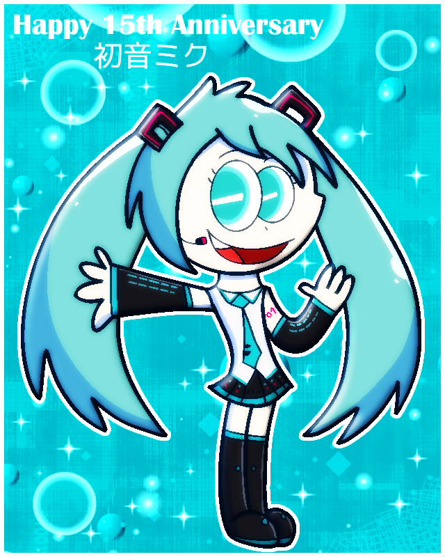 JaidenAnimations on X: So far during my break I've done absolutely nothing  productive (intentional) but I did draw me and hatsune miku 🙂🫶 also happy  new year!  / X