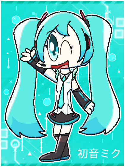 i make hatsune Miku in gacha club and gacha online by