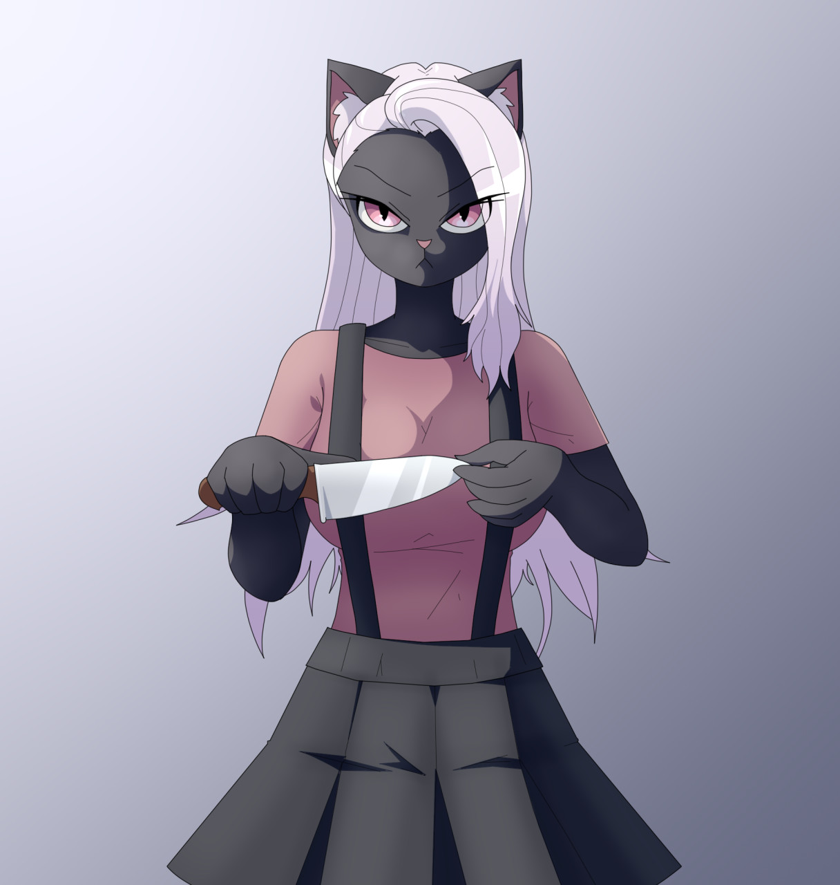 The Yandere Cat Is Overly Domineering Nova the yandere cat by naivejulian -- Fur Affinity [dot] net