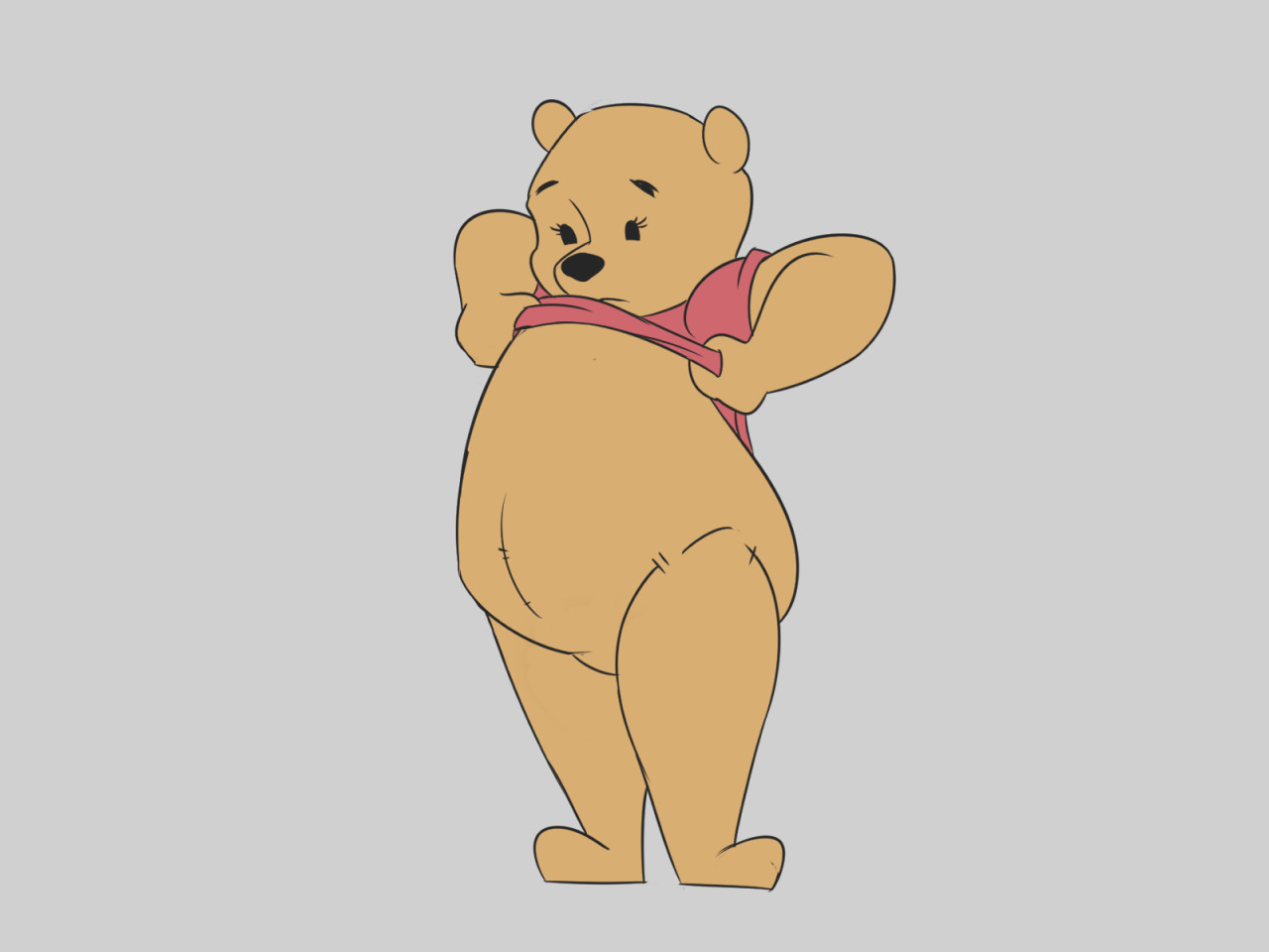 Naked winnie the pooh