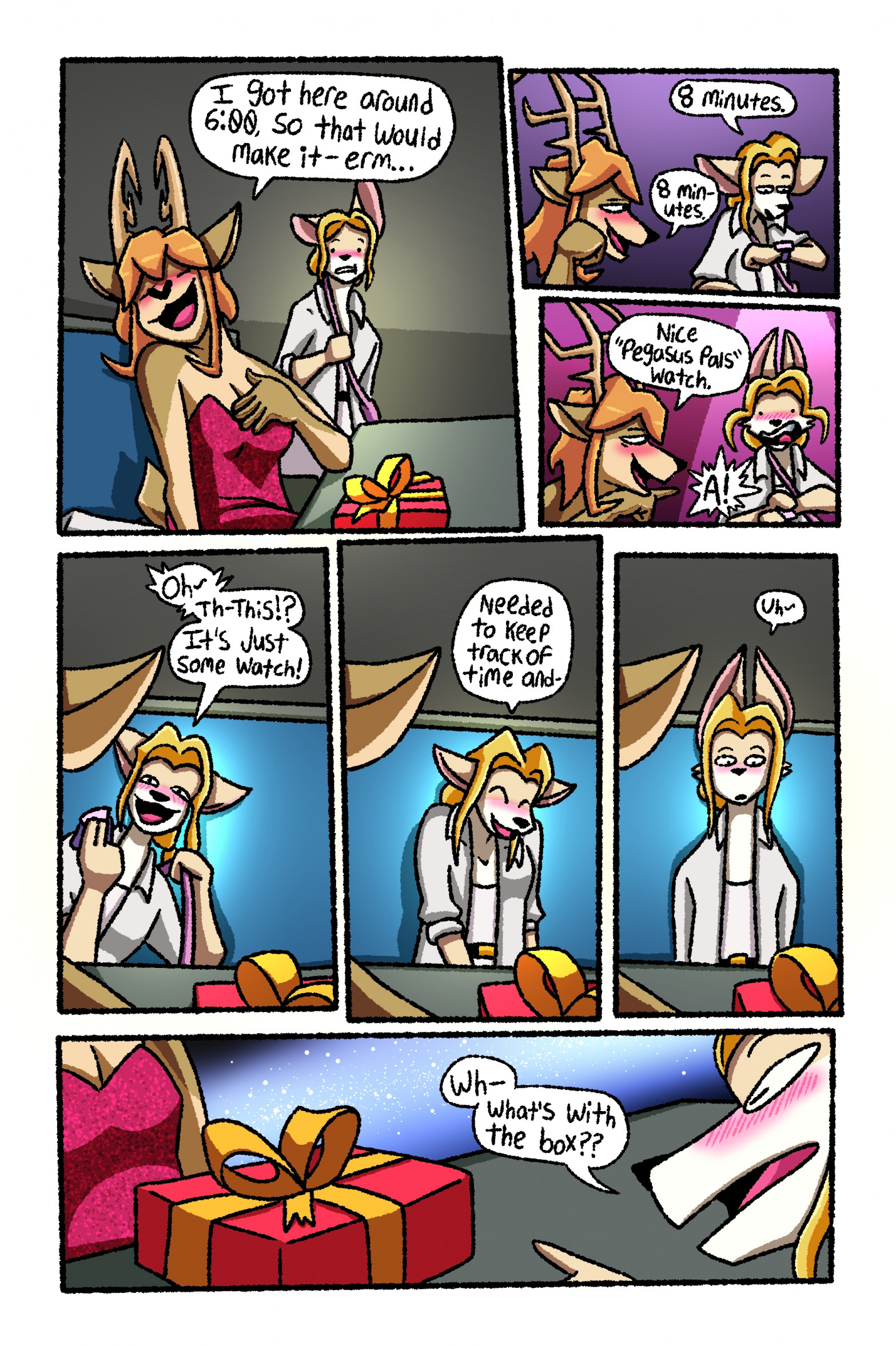 Deerkid Guest Comic, Page Three by nakedpenny -- Fur Affinity [dot] net