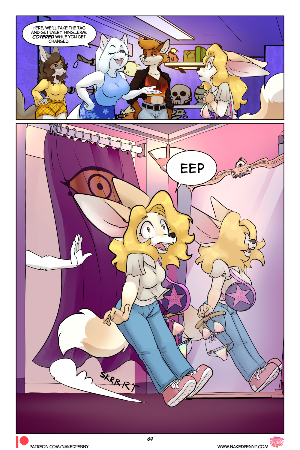 Chapter One, Page Sixty-Four by nakedpenny -- Fur Affinity [dot] net