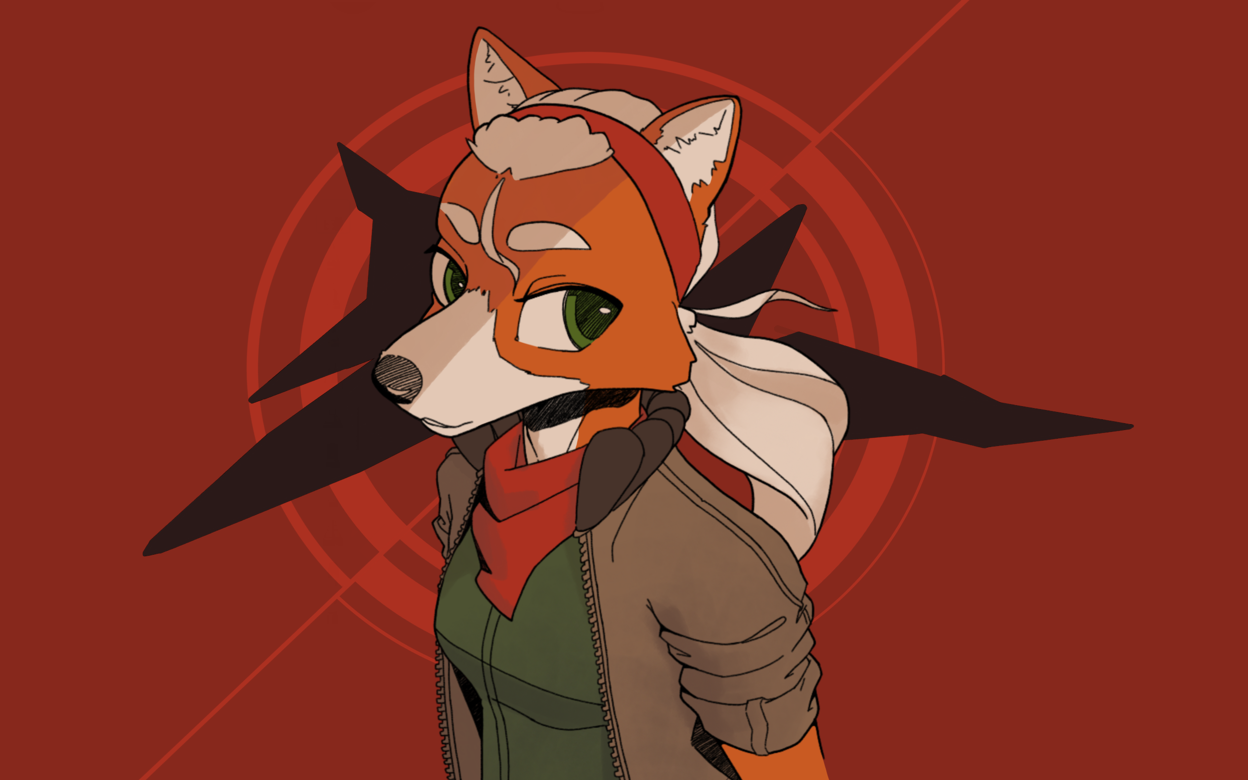 Fox McCloud by NakedSharks -- Fur Affinity [dot] net