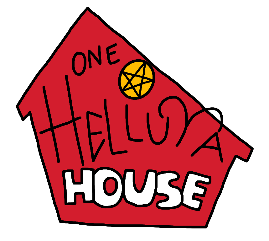 One Helluva House Logo (Helluva Boss AU) (Colored) by Nakuuro -- Fur ...