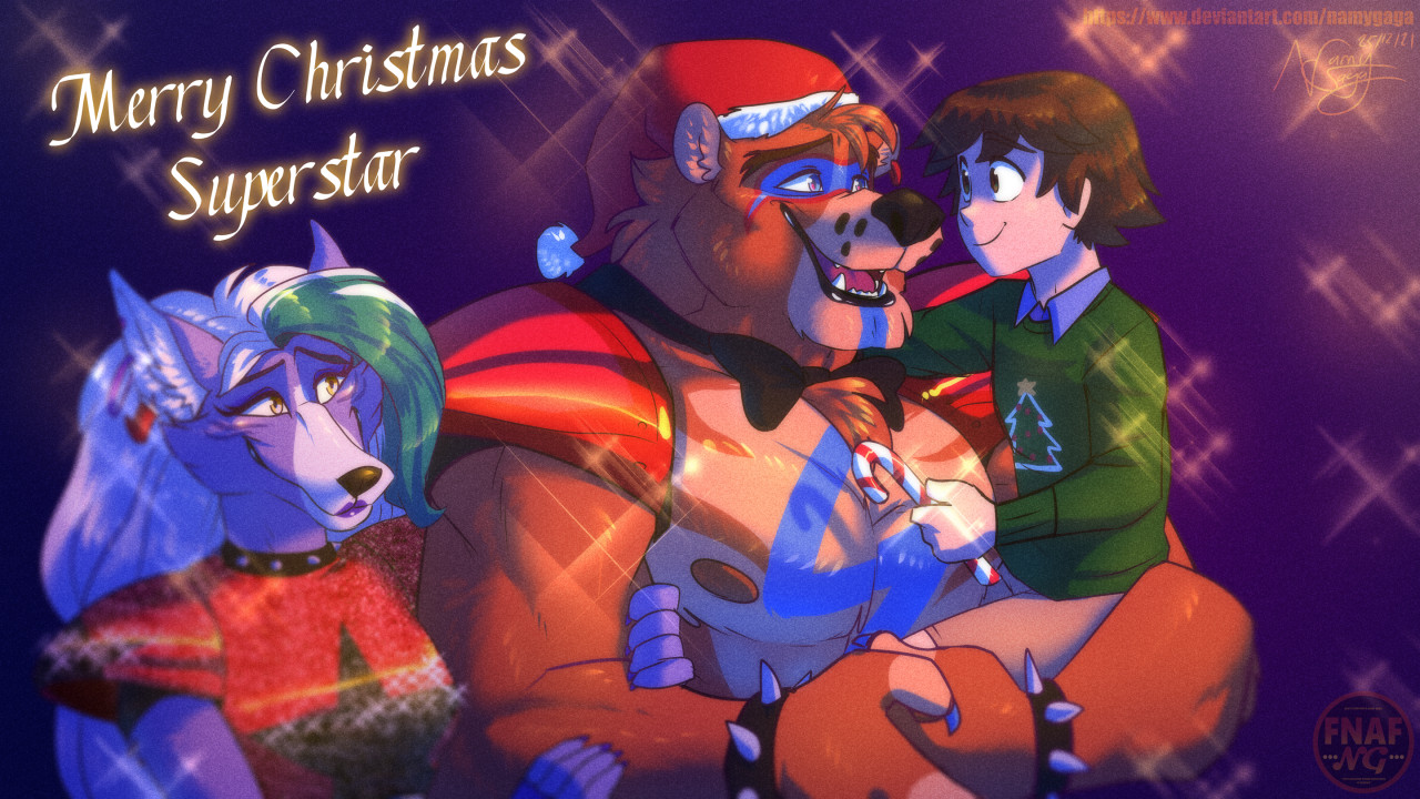 FNAFNG_Merry Christmas 2021 by NamyGaga -- Fur Affinity [dot] net