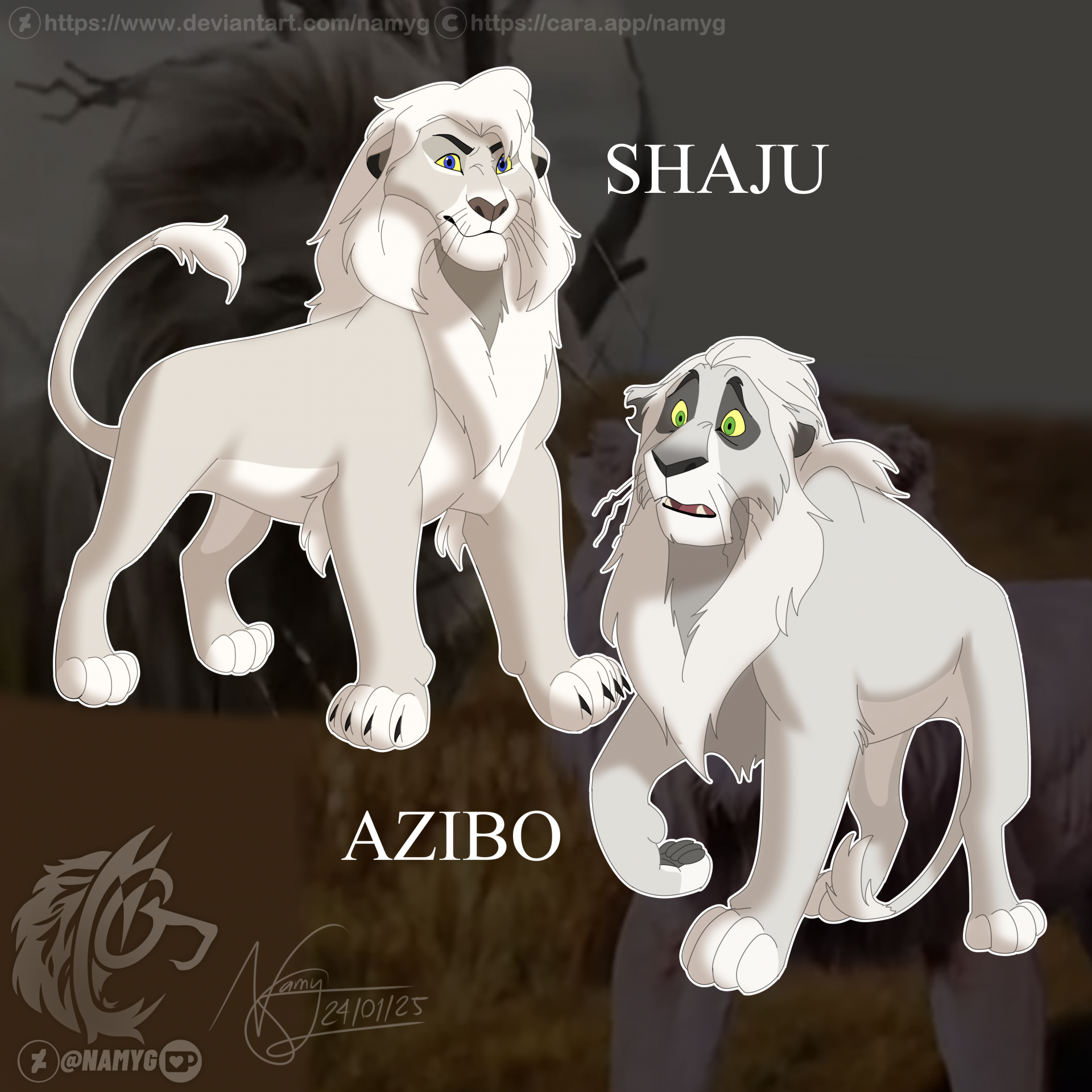 Mufasaページ LK Mufasa_2D Shaju - Azibo by NamyGaga -- Fur Affinity [dot] net