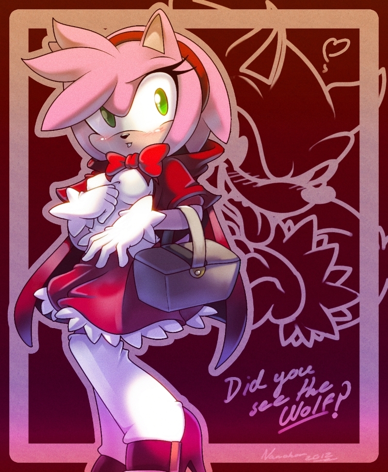 Custom Cursor Cute Amy Rose from Sonic the Hedgehog