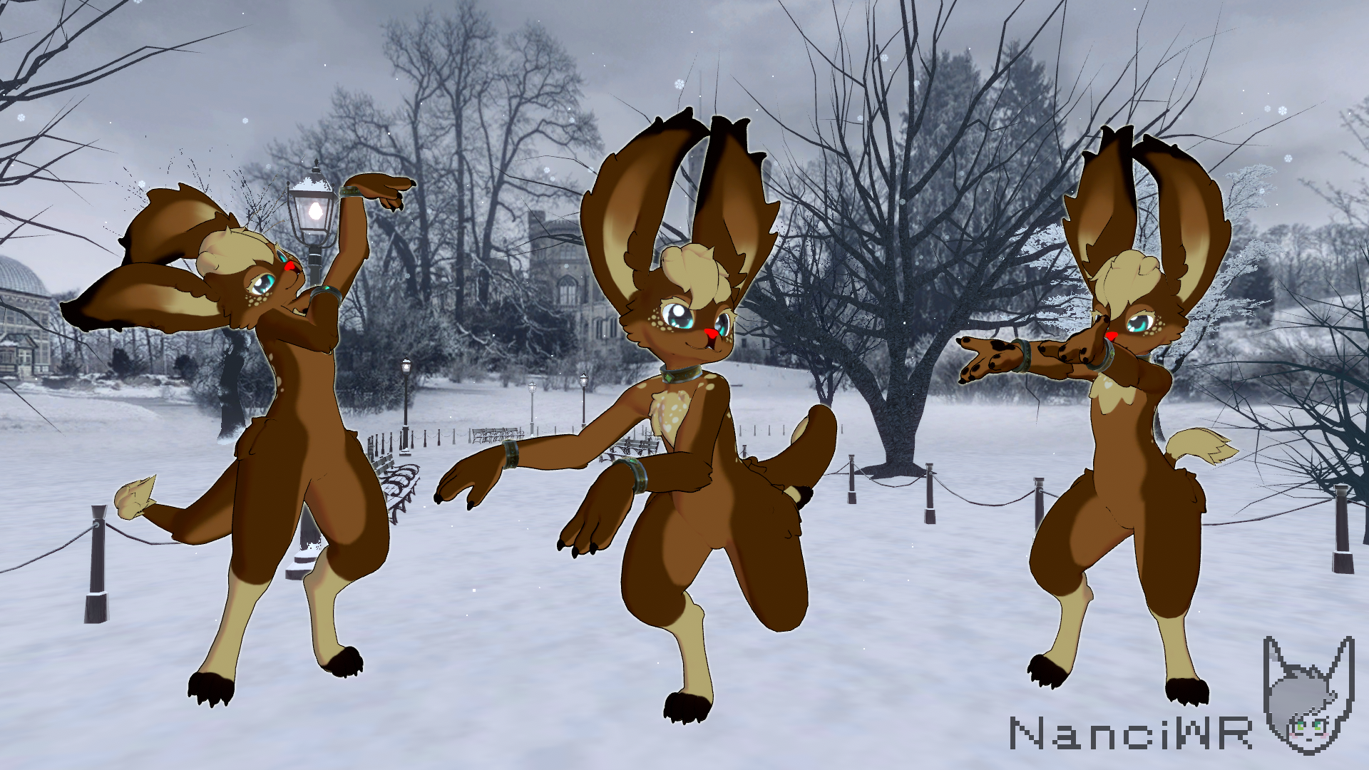 Hobkin Skin Rudolf (VRChat) by NanciWR -- Fur Affinity [dot] net