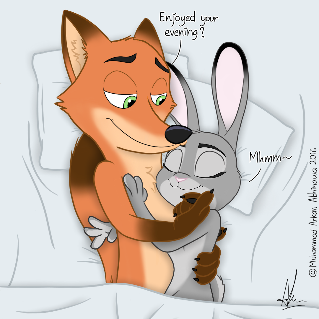 Nick and Judy: Enjoyed your evening? by NaqrA -- Fur Affinity [dot] net