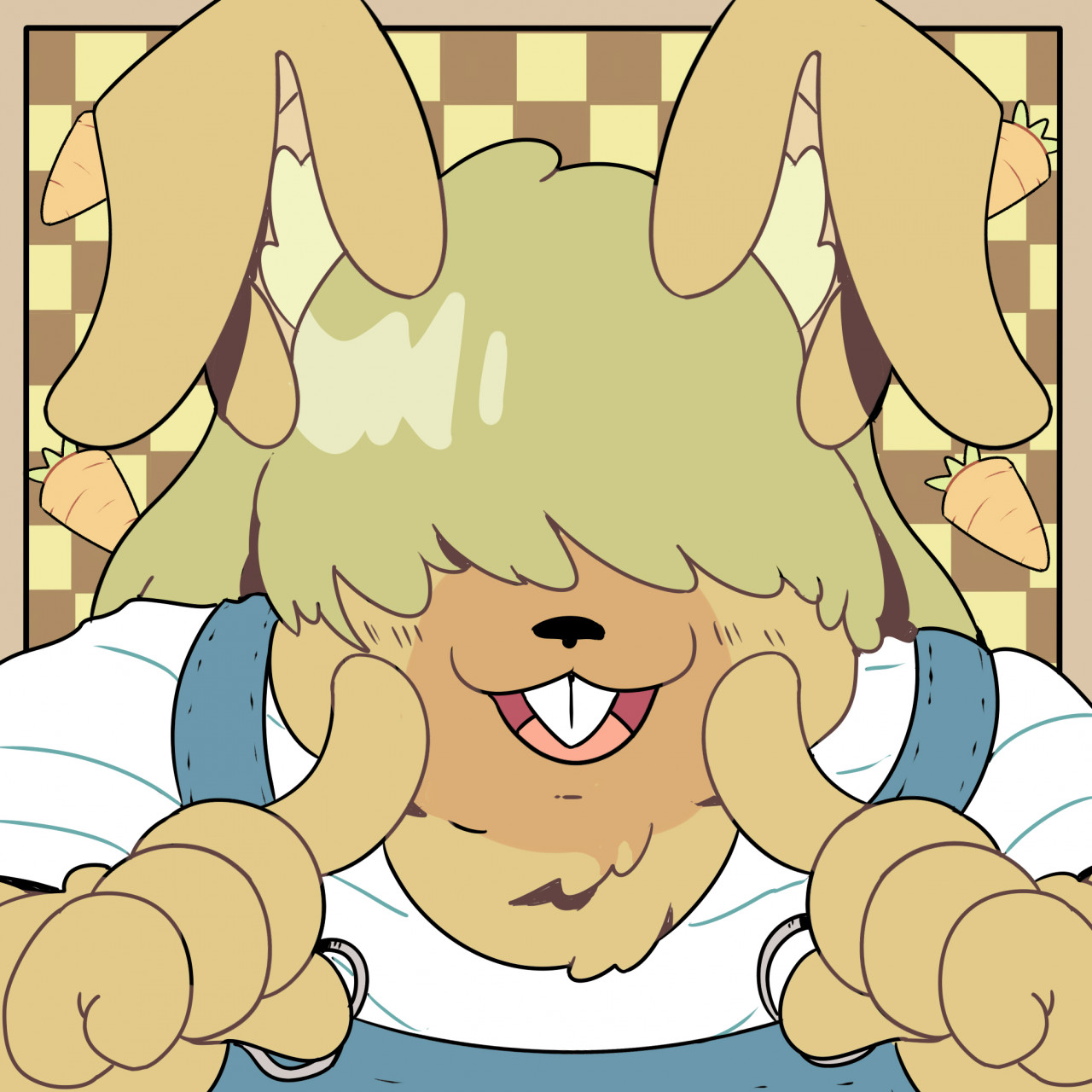 chubby bunny icon by NarcolepticOwl -- Fur Affinity [dot] net