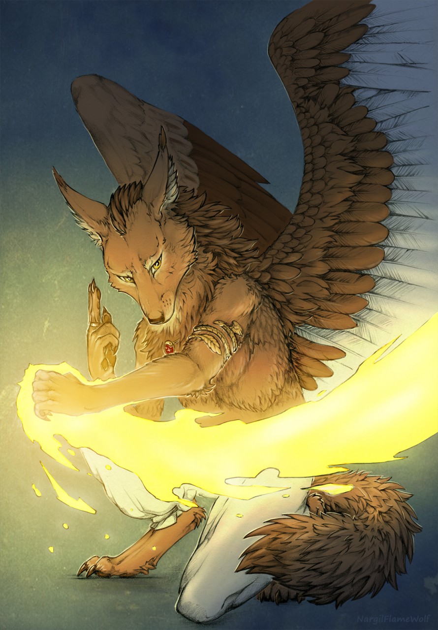 Simuran magic by nargilflamewolf fur affinity dot net