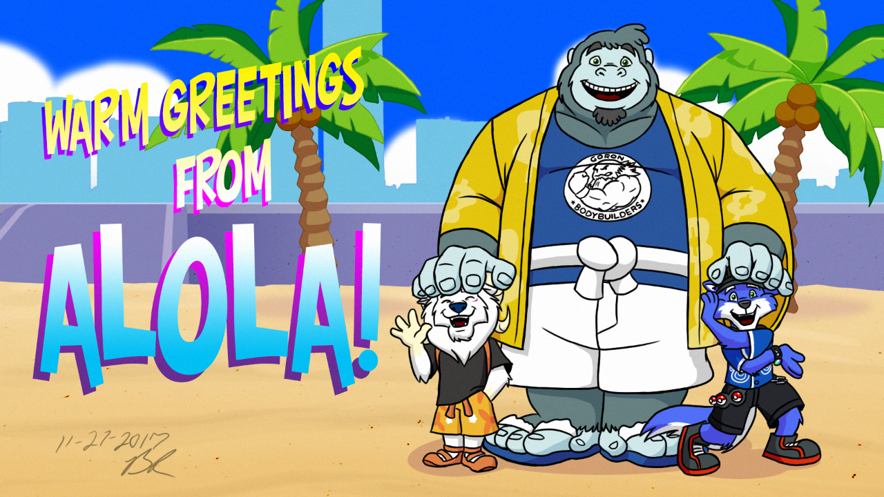 Alola Greetingcard Buds!