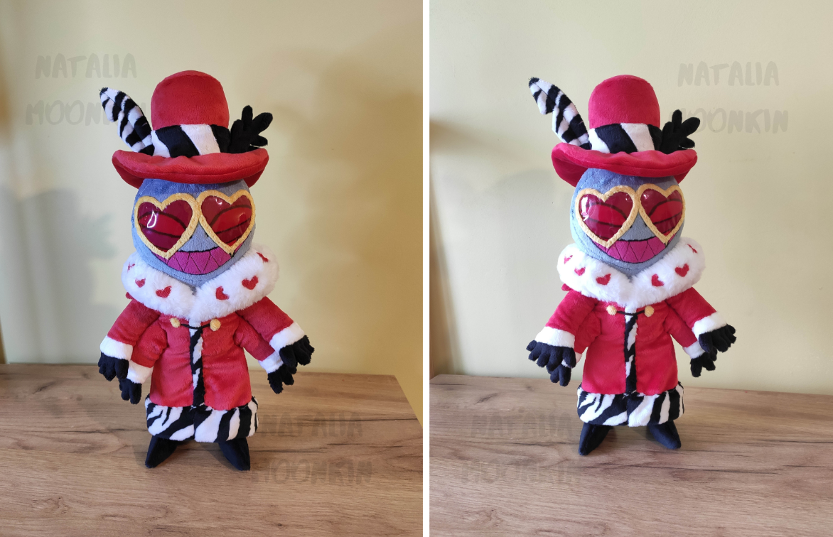 Hazbin Hotel Valentino plushie by Natalia_Moonkin -- Fur Affinity [dot] net