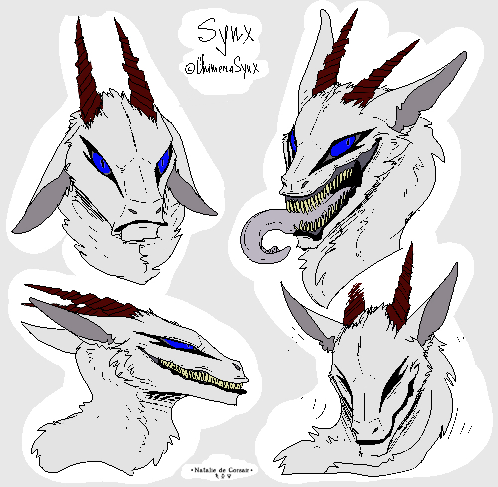 Synx heads by NatalieDeCorsair -- Fur Affinity [dot] net