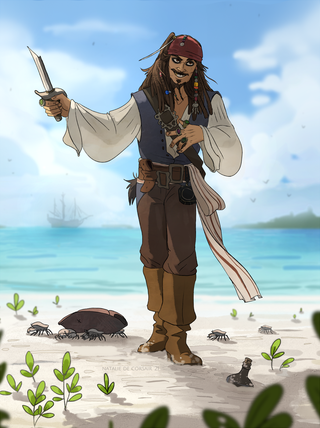 I'm Capt. Jack Sparrow, savvy?