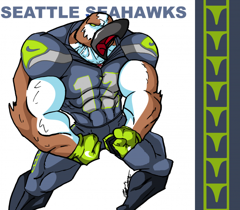 seattle seahawks cartoons